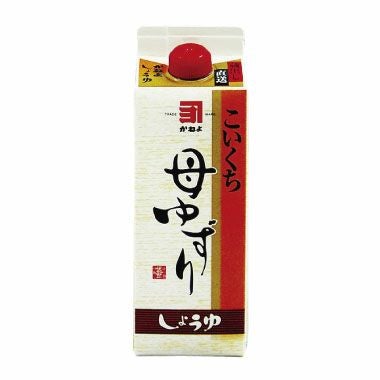 母ゆずり濃口 | かねよみそしょうゆ