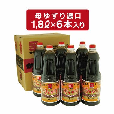 母ゆずり濃口 | かねよみそしょうゆ
